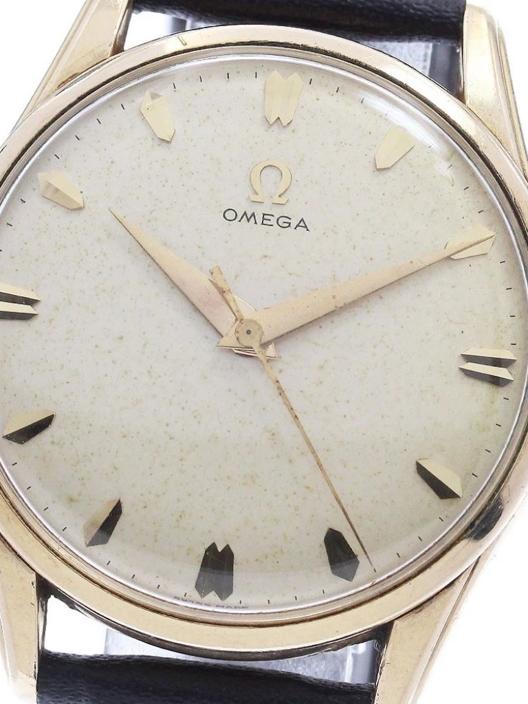 Omega 29052sc Vintage Cal284 Silver Dial Hand Winding Mens Watch919570